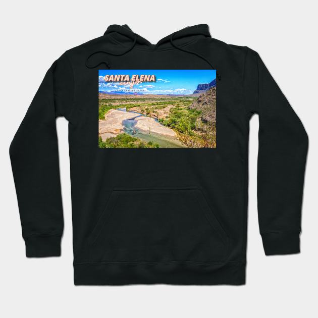 Santa Elena Canyon Hoodie by Gestalt Imagery